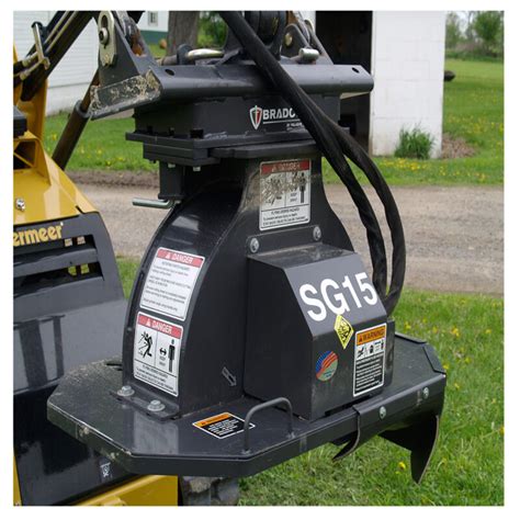 bradco skid steer stump grinder|bobcat skid steer stump grinder.